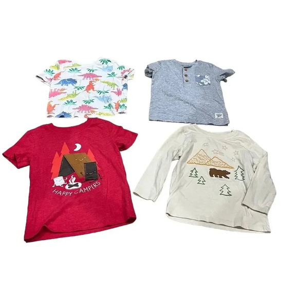 Boys Clothing Lot 23 Pc Size 2T-5T Dinosaur Mickey Mouse Outfits - Picture 6 of 9